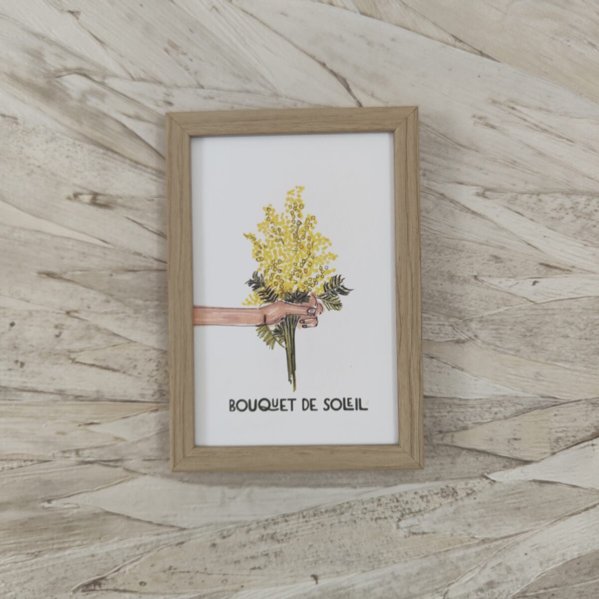 Carte postale « Bouquet de soleil »