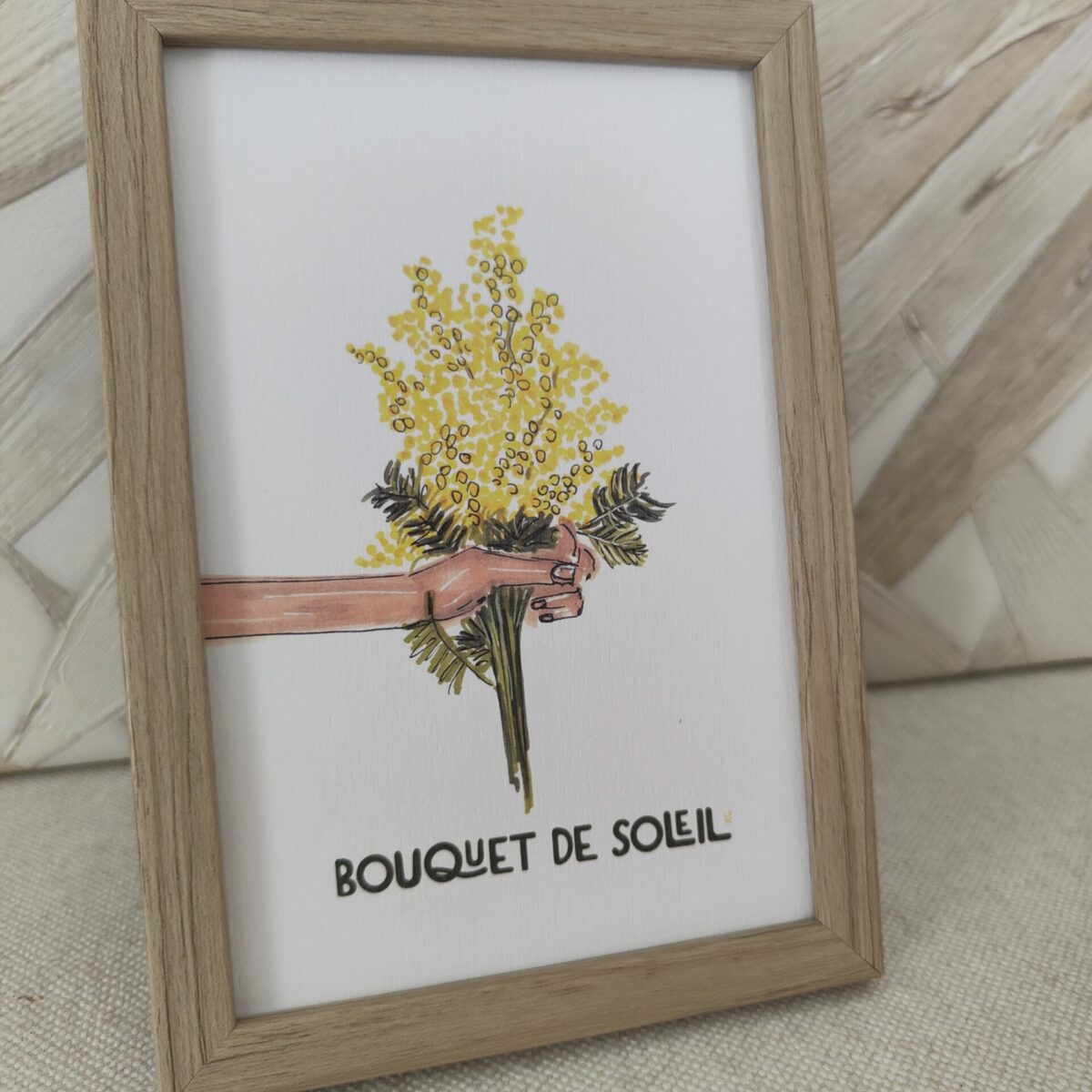 Carte postale « Bouquet de soleil »